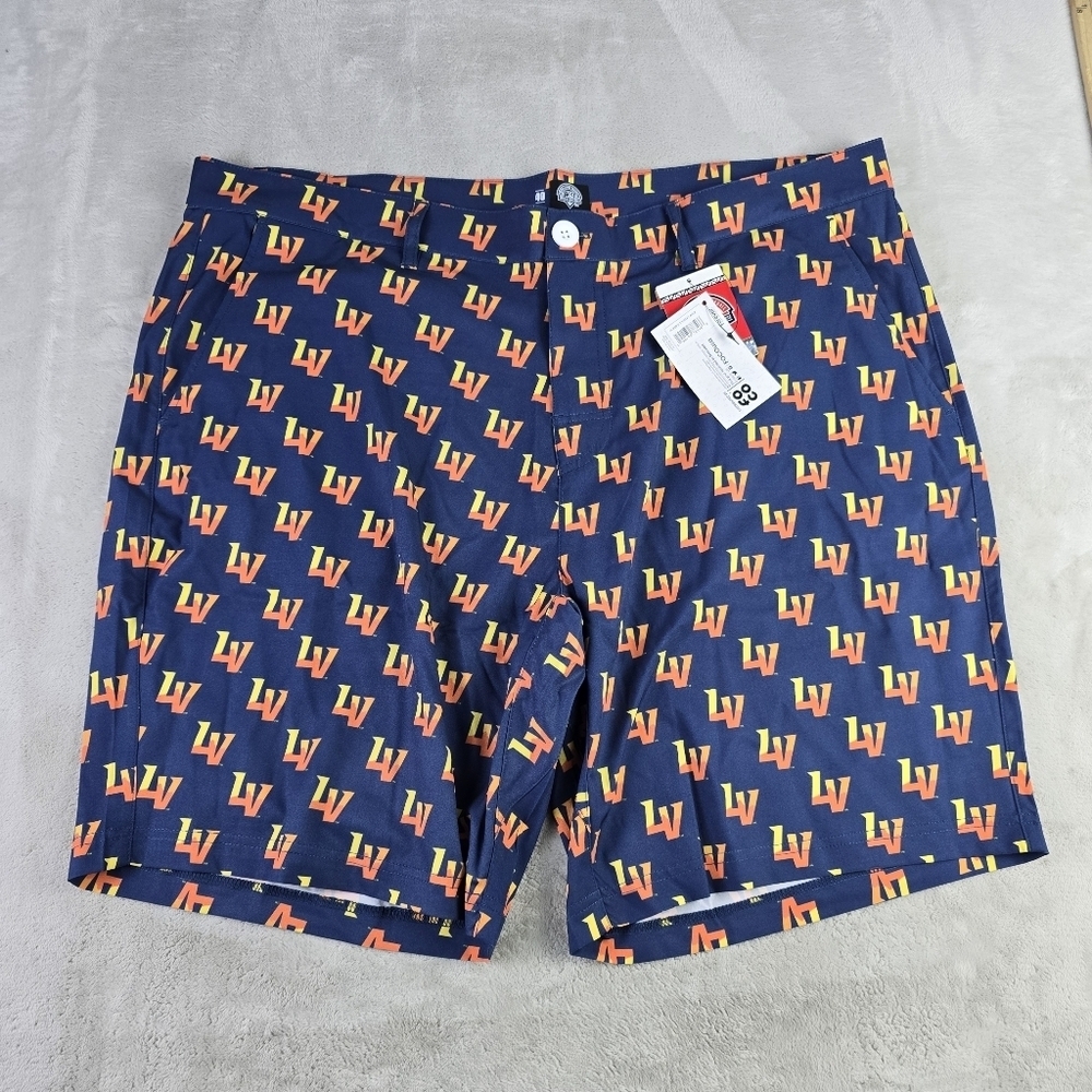 NWT Las Vegas Aviators Tripel A Shorts All Over Print Sz 40